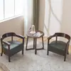 Usado casa de chá vento loja de chá com leite sofá individual cadeira B&B hotel cadeira de lazer mesa e cadeiras de café cadeira de lazer de varanda