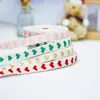 Festival de Navidad Regalo Flores Frescas Cinta de Empaque Ramo Caja de Regalo Banda para Atar DIY Decoración de Árbol de Navidad Cinta Tejida