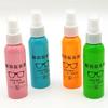 Limpiador de lentes de color, venta al por mayor de fábrica, botella de 60 ml, solución para el cuidado de gafas, limpiador de pantalla en aerosol