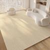 Tapete totalmente assentado linha simples moderna absorvente antiderrapante sala de estar mesa de centro manta doméstica à prova de frio resistente ao desgaste Tapete de Sofá