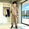 Conjunto Informal de Moda para Niños Primavera y Otoño Estilo Celebridad de Internet Nuevo Otoño 2026 Conjunto Deportivo de Dos Piezas para Bebé Niño Pequeño Artículo Popular