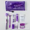Cuidado bucal, traje de ortodoncia, cera de ortodoncia, traje de ortodoncia, cepillo de dientes de ortodoncia, cepillo interdental, juego de ortodoncia de ocho piezas.