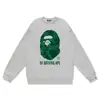 Sudadera camuflaje de moda transfronteriza para hombre, otoño e invierno, manga larga, estampado de letras, holgada, cuello redondo, jersey, sudadera casual