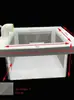 Caja de Aislamiento Colgante Acrílico Tanque de Peces Caja de Aislamiento Caja de Cría Dispositivo de Puesta Red de Aislamiento para Huevos de Pez Forma Especial Tres Lagos