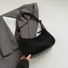 Bolso de Mano de Moda para Mujer 2025 Otoño Nuevo Estilo Coreano Estilo de Nicho Bolso Cruzado Casual para Hombro/Axila
