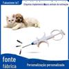 RFID tipo injeção animal gestão tag tubo de vidro implantável pet identificação inteligente etiqueta eletrônica