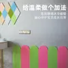 Tablero de Fieltro Decorativo para el Hogar Panel Insonorizante Guardería DIY Pegatina de Pared Anticolisión Panel de Pared Protector Pegatina de Pared de Fieltro Anticolisión Personalizado
