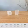 Apertura Unilateral, Boca Cuadrada Elevada, Olla Multifuncional, Maceta Engrosada para Suculentas, Control de Raíces, Mini Tamaño Pequeño, Diseño Simple