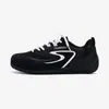 Zapatillas deportivas casuales globales de suela gruesa para hombre, modelo nuevo de otoño transpirable, zapatos de entrenamiento negros alemanes que aumentan la altura, zapatos de hombre de otoño
