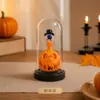 Nuevas decoraciones de linternas de calabaza de Halloween de Amazon, adornos de festival de esqueletos y fantasmas, accesorios para crear ambiente