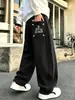 Pantalones de chándal holgados de pierna ancha para niños, pantalones largos casuales deportivos de primavera y otoño, nuevo modelo 2026, pantalones rectos de moda para niños mayores, otoño