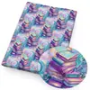 Tela de Poliéster Algodón Fina o Tela Impermeable Estampado Plano Wansheng Book Bolsas de Retazos Hechas a Mano Mantel para Mesa de Dormitorio