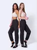 Pantalones de Fitness Finos de Secado Rápido Juyitang Primavera/Verano para Mujer, Pantalones Deportivos Holgados Transpirables para Correr