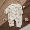 Ropa de Primavera y Otoño para Niños, Ropa para Recién Nacido, Mameluco para Bebé, Ropa Estilo Monje Clase A, Algodón Algodón Puro Manga Larga