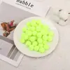 Bolas de Pelúcia Coloridas 8mm-5cm Pompons Pequenos de Alta Elasticidade Acessórios Artesanais DIY para Crianças do Jardim de Infância Atacado