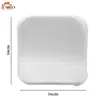 Bandeja para exhibir pasteles con tapa transparente caja para palillos caja de degustación de postres y frutas plato de degustación de pasteles pan