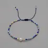 Pulsera de Perlas Nueva de Amazon Transfronteriza, Moderna, Personalizada, Sencilla, Ligera y Lujosa, Joyería de Mano a Juego para Mujer, Estilo Hermoso y Casual