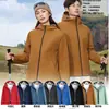 2026 Nueva Chaqueta de Montañismo Impermeable a Prueba de Viento Otoño Invierno Ropa de Abrigo Cálida Ropa de Trabajo Ropa Empresarial Impresión de LOGOTIPO Personalizado