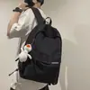 Mochila Simple de Gran Capacidad Mochila de Viaje Casual Estudiante de Secundaria Japonés Estudiante de Preparatoria Estudiante Universitario Bolsa Escolar Bolsa Escolar Masculina