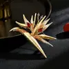 Nuevo Broche de Pájaro de Zirconia de Alta Gama Lleno de Sentido Nicho Elegante de Alta Gama Estilo Chino Moda Accesorios para Solapa de Abrigo de Moda