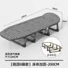 Cama plegable para siesta, uso doméstico, cama simple plegable para una persona, catre militar portátil, sillón reclinable de oficina, camping al aire libre