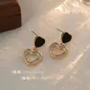 Joias para Olhos Amor Coração Moda Frescas Únicas Brincos Simples Elegantes Deslumbrantes Brincos Versáteis para o Dia a Dia Exquisitos Brincos