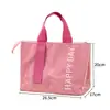Bolsa de almuerzo térmica, portátil para oficinistas y estudiantes, impermeable, elegante, gran capacidad, bolsa de almuerzo térmica