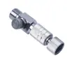 Accesorios para aerógrafo conector rápido manguera conector rápido neumático para aerógrafo para manguera de aire con ajuste de flujo de aire