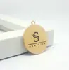 Chaveiro de pulseira em liga de zinco direto da fábrica com anel pequeno design de pingente pode ser fixado logo pingente de etiqueta de metal
