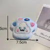 Novo pingente de pelúcia garra de gato de desenho animado Sanrio louro de jade pegadas de animal de estimação kt acessórios de broche diy para sapatos e chapéus atacado