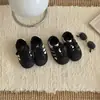 Zapatillas para niños colección primavera y otoño 2026, zapatos casuales para niñas, diseño de puntera de concha, para niños de talla mediana y grande, zapatillas de entrenamiento alemanas, zapatos casuales para niños