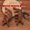 Pente de Massagem Personalizado com Logo em Madeira de Sândalo Presente Souvenir Cabeça para Dragagem de Meridianos do Couro Cabeludo Pente de Acupressura Cuidado com a Saúde Pente de Cinco Dentes