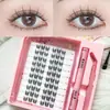 Set de Pestañas Postizas Transfronterizo, Gran Capacidad, Estilo Ligero, Pestañas Postizas Tipo Ojo de Gato, Fotogénico, Dinámico, Natural, Maquillaje Realista