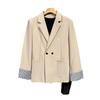 Abrigo estilo Hong Kong para hombre 2024 primavera y otoño marca de moda ins Todo combina Top High Street Chaqueta holgada retro americana moderna