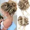 Anel de peruca de comércio exterior moda bolsa de cabelo coque alto artefato para prender cabelo peruca longa e fofa desgrenhada trança de barba grampo de cabelo anel de cabelo