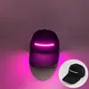 Gorra de béisbol con visera para deportes al aire libre transfronterizos, gorra con luz LED, gorra tipo pico para maratones y fiestas de festivales de música electrónica