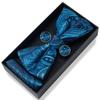 En stock Corbata de Moño Rayada Caja de Regalo para Hombre Empaque Novio MC Anfitrión Vestido de Moño Accesorios de Boda