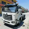 Exportação de Cabeçote Trator Sinotruk Howo Usado 6X4 10 Rodas Pneus Novos e Motores Novos