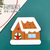Lindos Imanes Navideños para Refrigerador Creativos Adhesivos Magnéticos Decorativos DIY Imanes Magnéticos Navideños Engrosados de Alto Valor Pequeños Regalos