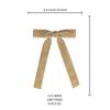 Decoraciones Navideñas en Stock Cinta de Terciopelo Dorado Corona Navideña Decoración para Árbol de Navidad Lazo Personalización