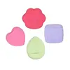 Esponja almohadilla para el pulgar para corrector y maquillaje BB, esponja almohadilla de pata de gato, esponja cuadrada de colores, venta al por mayor desde el fabricante