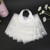 Bolsa de plástico transparente gruesa para tienda de ropa de mujer, bolsa de ropa para niños, bolsa de compras portátil para regalo, bolsa de cosméticos al por mayor
