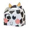 Maleta de Animal Nuevo Transfronteriza Caja Grande para Pastel Caja para Dulces de Animales Pequeños de Granja Caja Cuadrada de Fondo para Pasteles