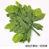 Galhos de Plantas Artificiais, Folhas de Ginkgo, Galhos Secos Decorativos, Galhos Falsos com Folhas de Figueira para Colar Atacado