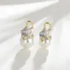 Pingente Colorido de Cabacinha em Prata de Lei 925 para Inlay de Pérolas Artesanais Acessórios DIY Fecho Universal Removível