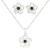 Set de Collar y Aretes Florales para Mujer Transfronterizo de Amazon 2026, Elegante y Versátil Exquisito Set de Joyería