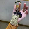 Chaveiro Leão de Ouro Puro 999, Chaveiro Moderno e na Moda, Pingente de Desenho Animado para Celular e Bolsa, Disponível para Atacado