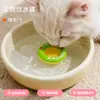 Artefato para Atrair Água para Gatos Promove Gatos a Beber Incentiva Filhotes a Beber Tigela de Água Atrai Filhotes Alimenta Gatos Água