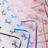 Papel de Niebla Borde Mágico Papel de Regalo Transparente Lazo Flor Floristería Material Impermeable para Envolver Flores Día de San Valentín 1