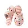 Pantuflas de Algodón Pareja West Highland Terrier Mujer 2026 Nuevo Otoño/Invierno Interior Hogar Suela Gruesa Antideslizante Cálido Zapatos de Maternidad